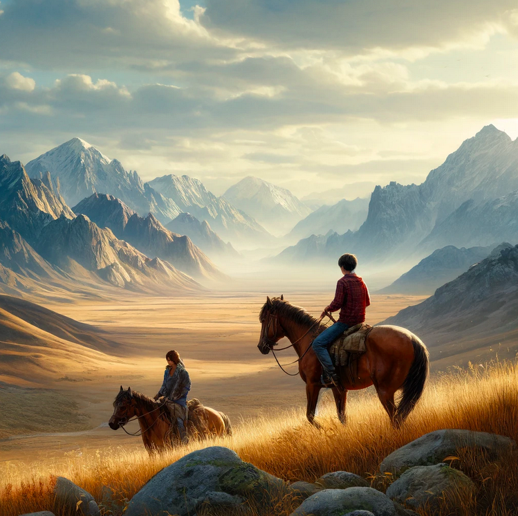 Roman - Le voyage à cheval d’une mère et de son fils