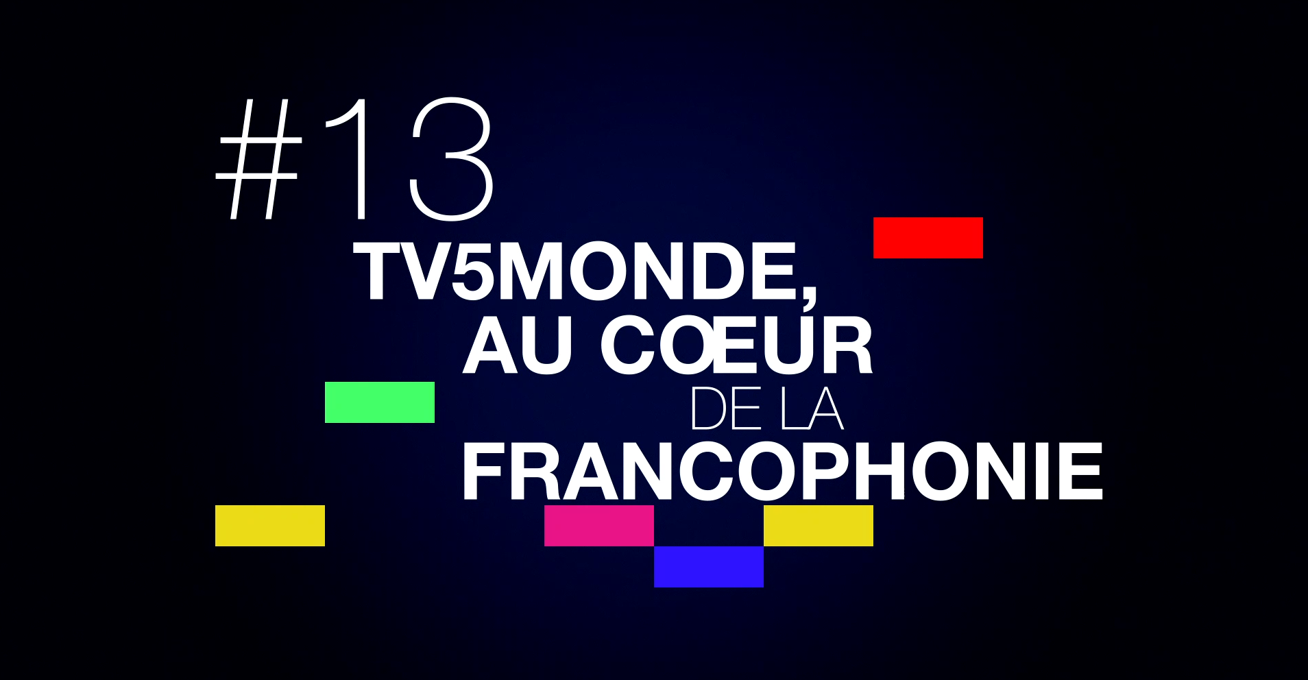 Webinaire #13 - TV5MONDE, au coeur de la francophonie