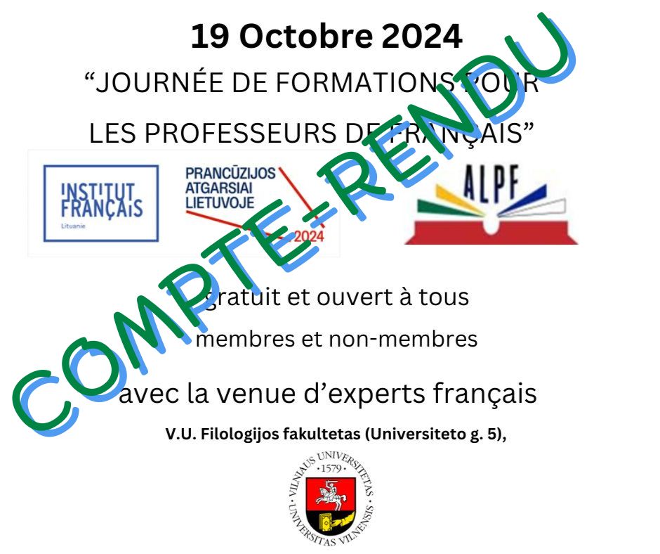 [Compte-rendu] 19 oct Journée de formation