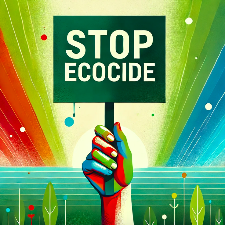 protester contre un projet écocide (cours de FLE)