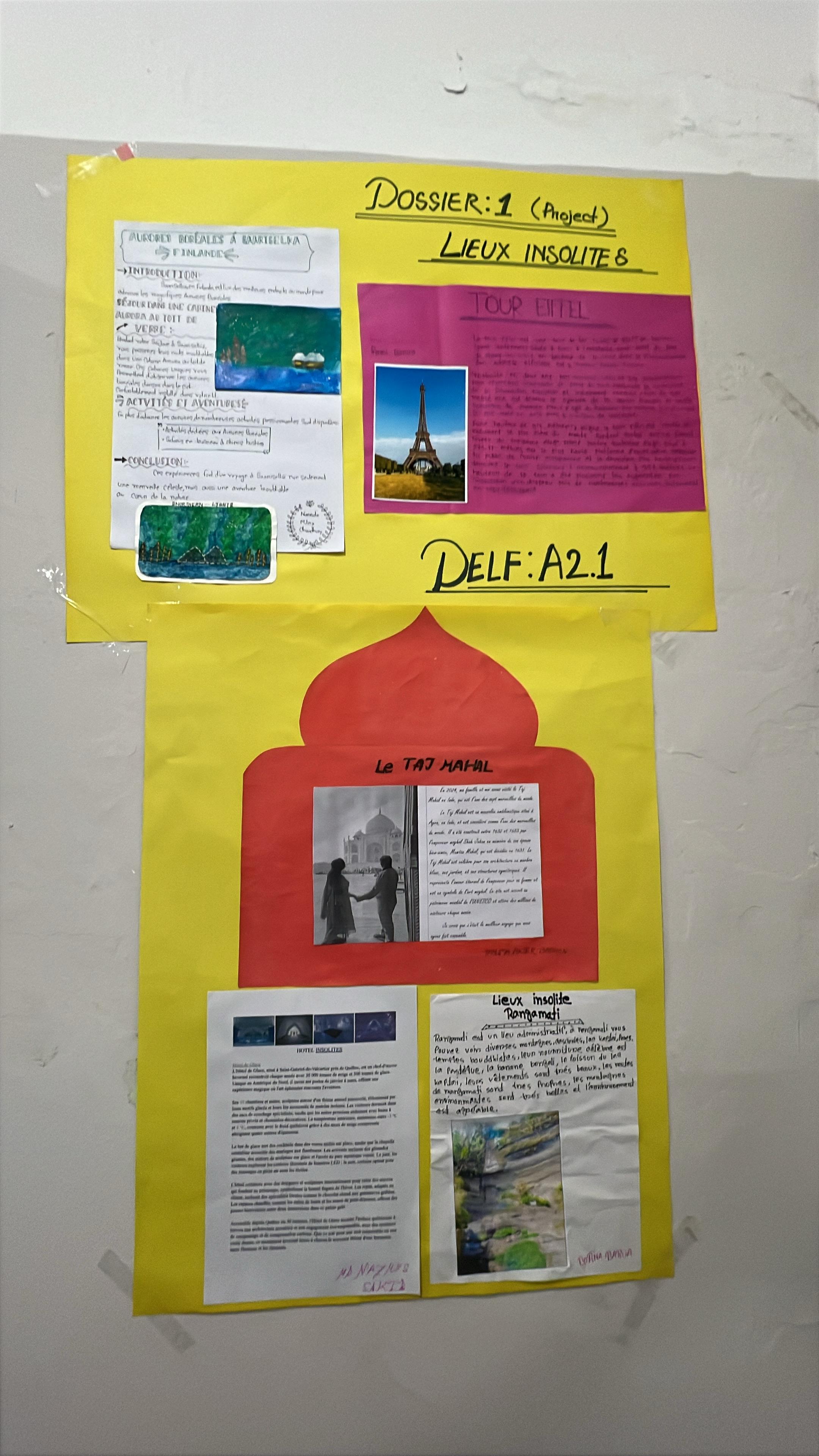 Projet de la classe A2.1