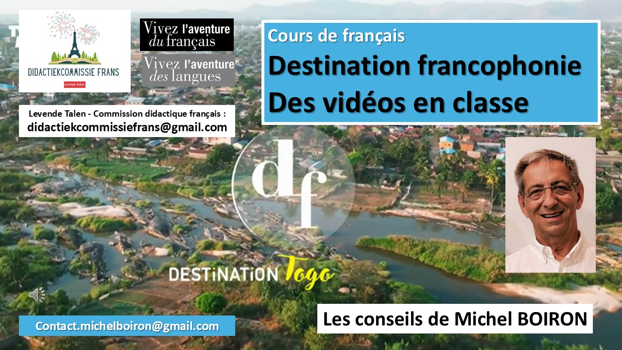 FAITES ENTRER LA FRANCOPHONIE DANS VOS CLASSES