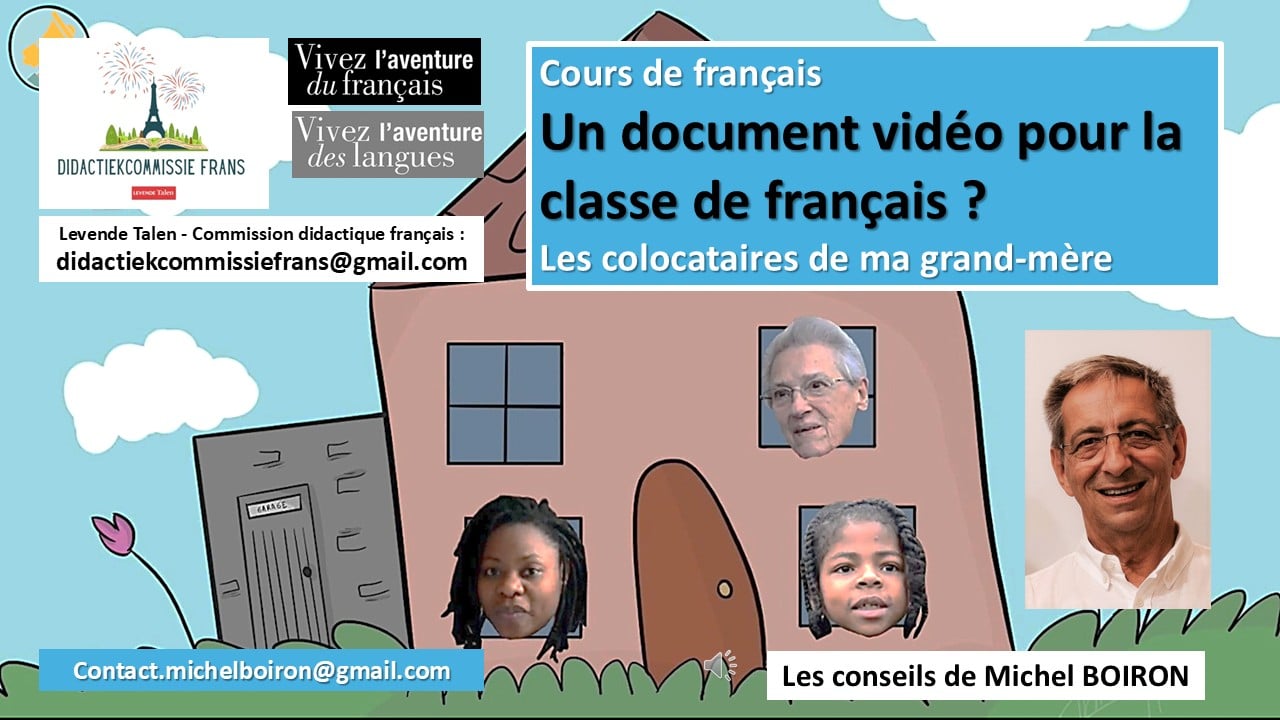 Une vidéo comme support d'expression orale