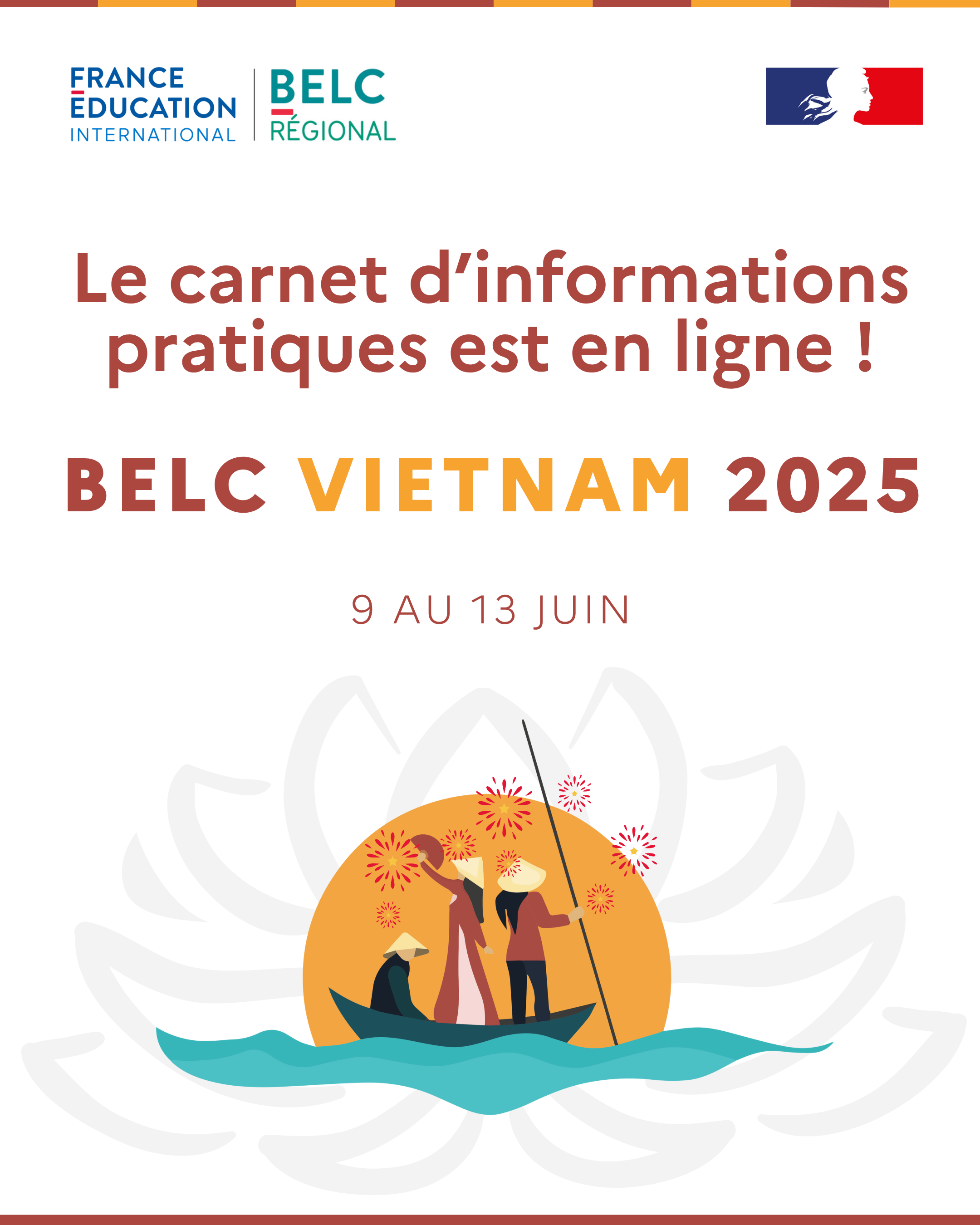 Carnet d'informations pratiques | BELC Vietnam 2025