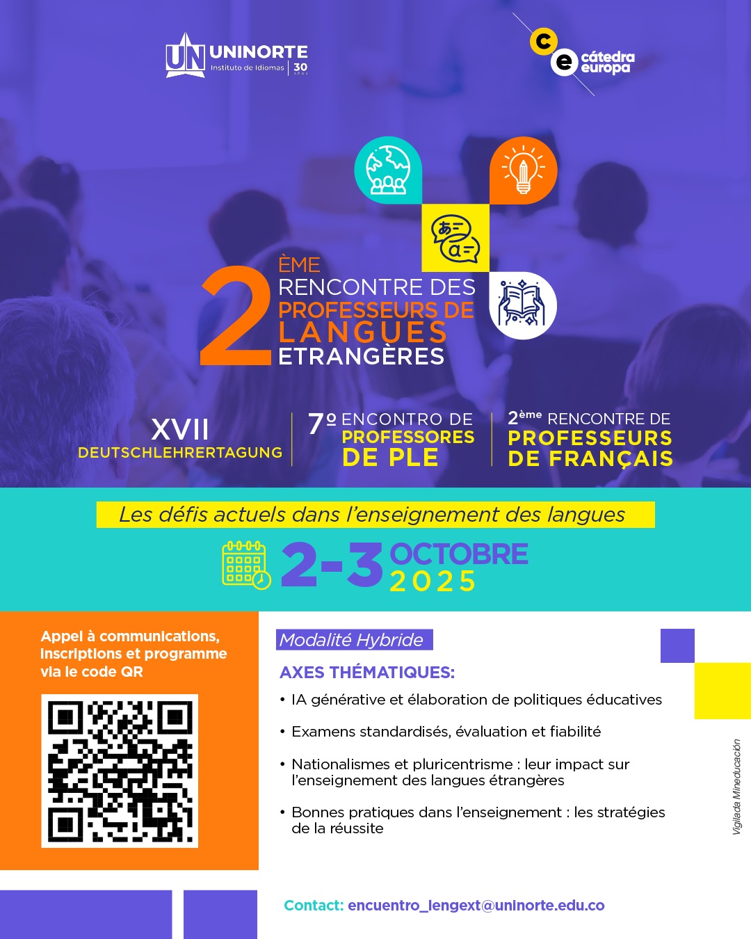 2do Encuentro Pof Leng Extranjeras UNINORTE