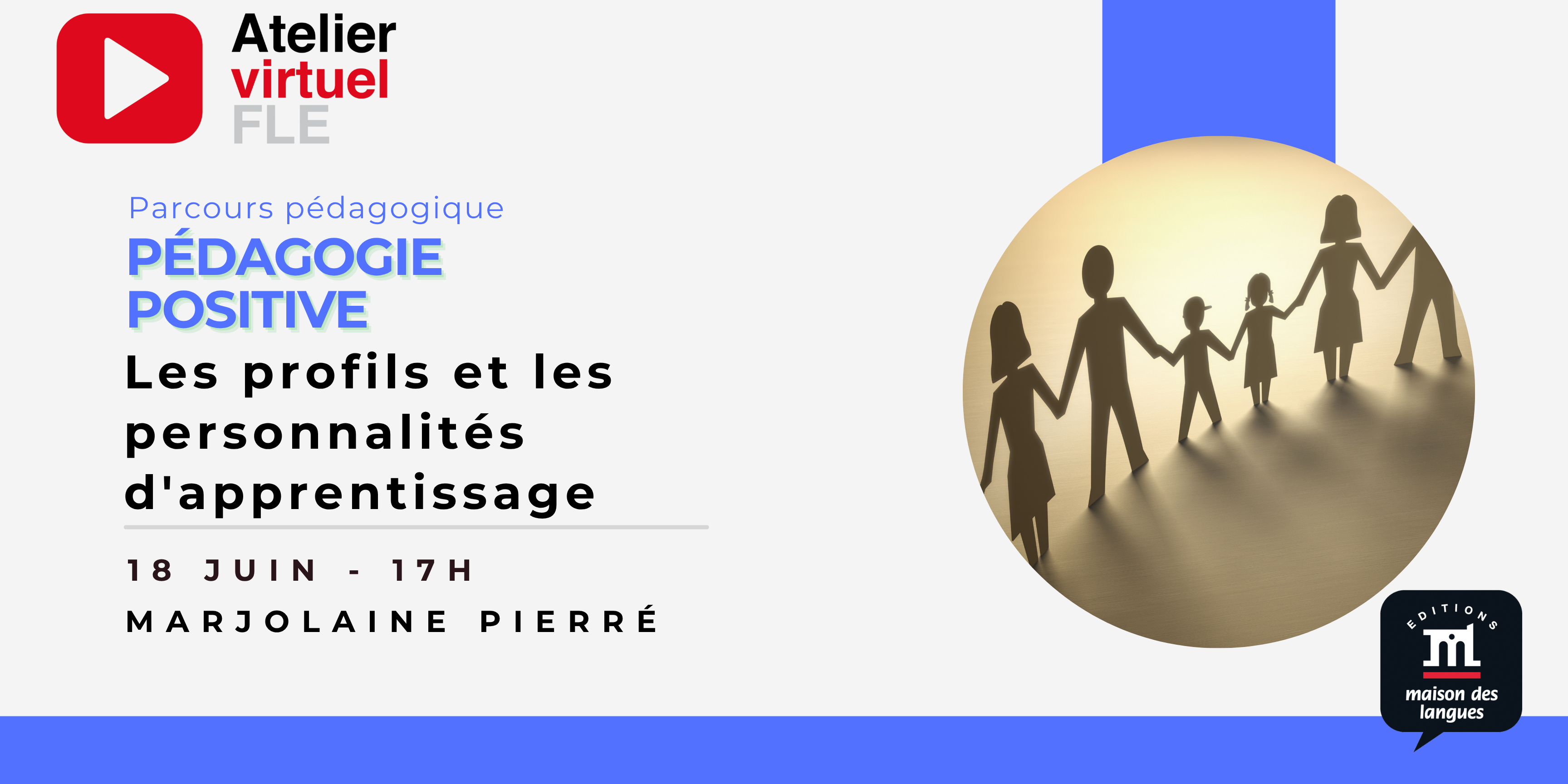 Nouvel Atelier virtuel FLE - Les profils et les personnalités d'apprentissage