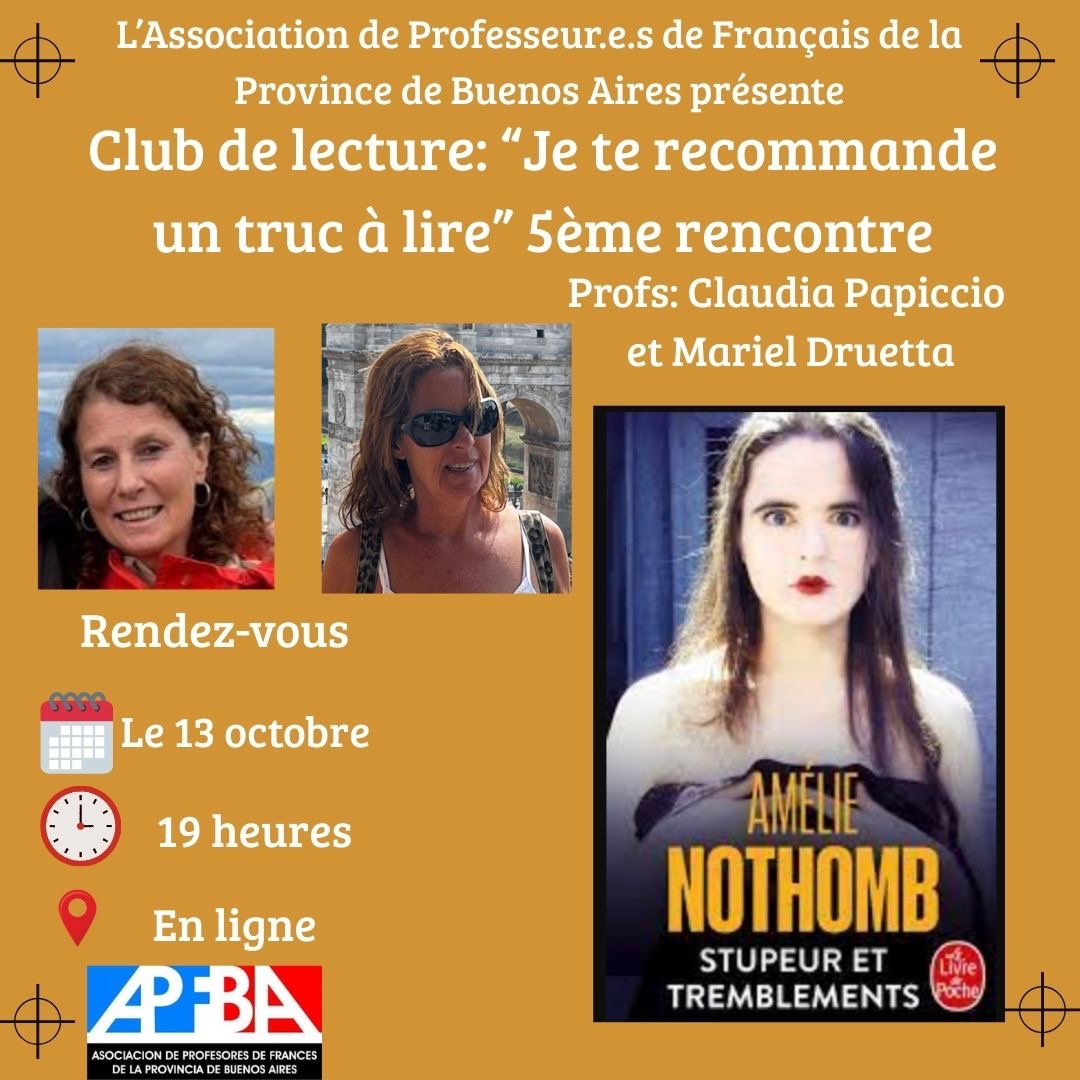 JE TE RECOMMANDE UN TRUC À LIRE