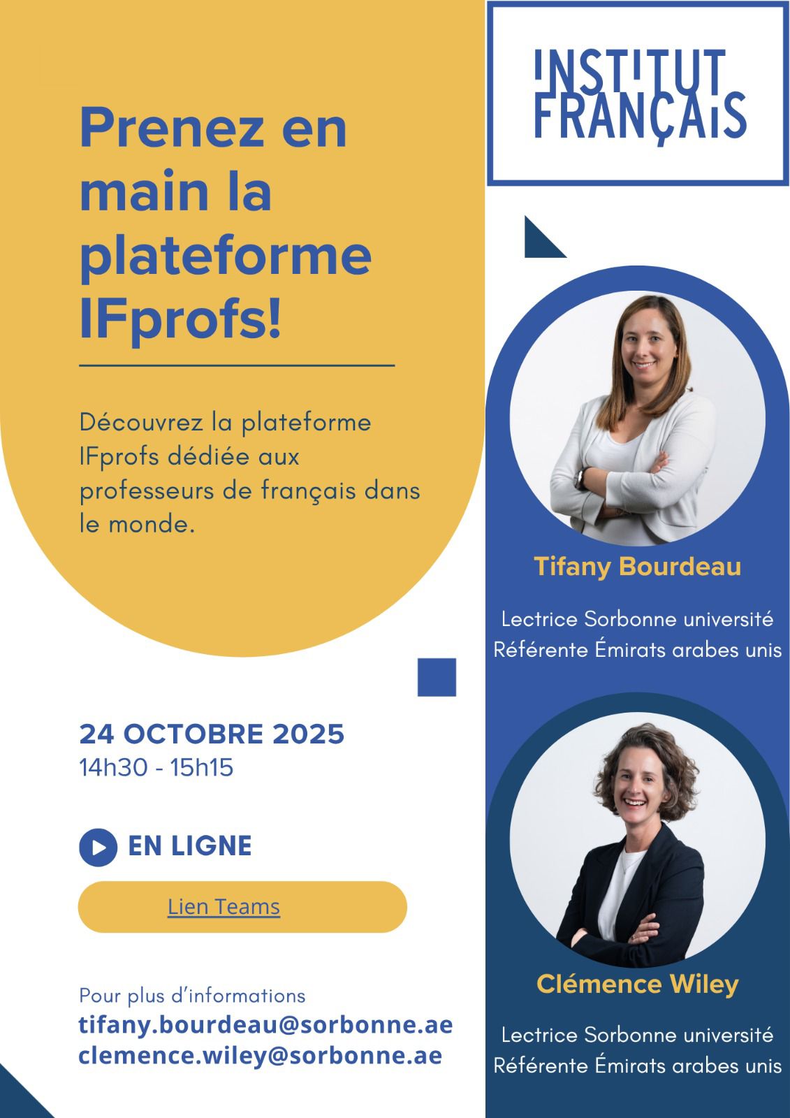 Prenez en main la plateforme IFprofs !
