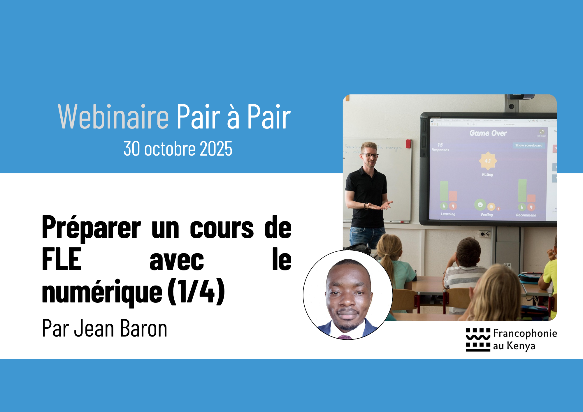 Préparer un cours de FLE avec le numérique (Cycle Jean Baron 1/4)