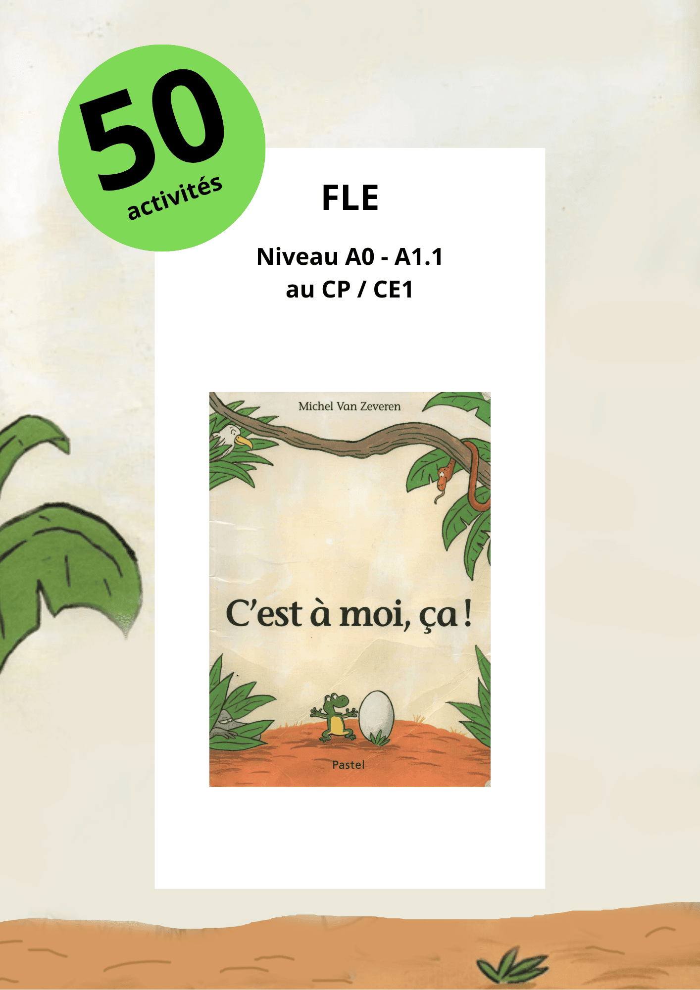 50 activités FLE débutants non lecteurs