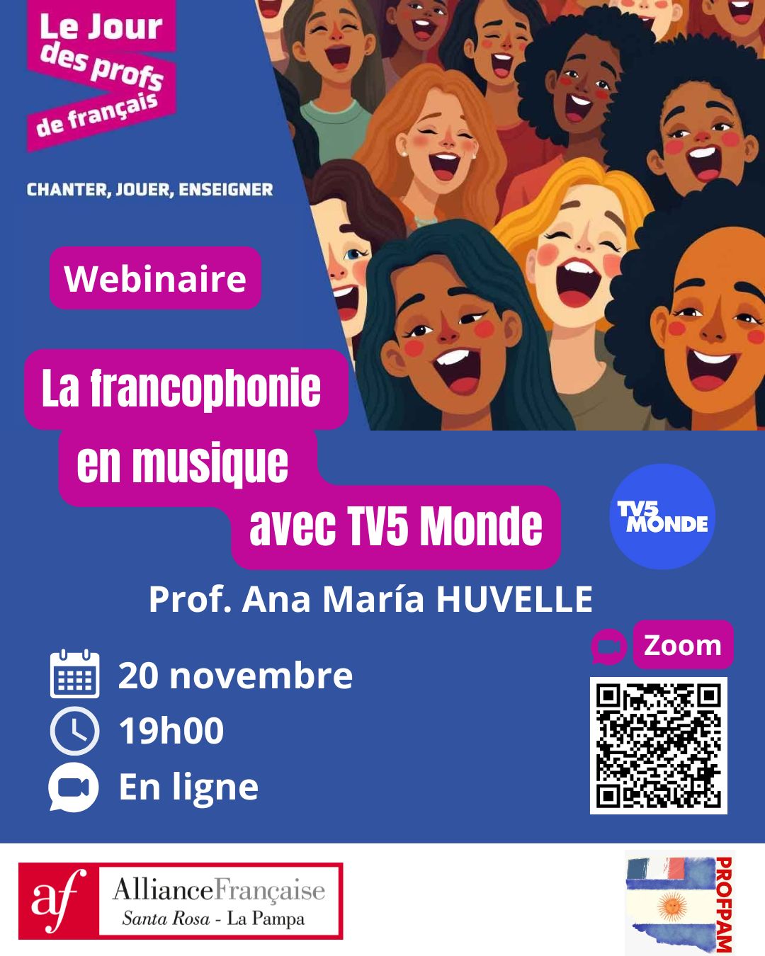 La francophonie en musique avec TV5 Monde