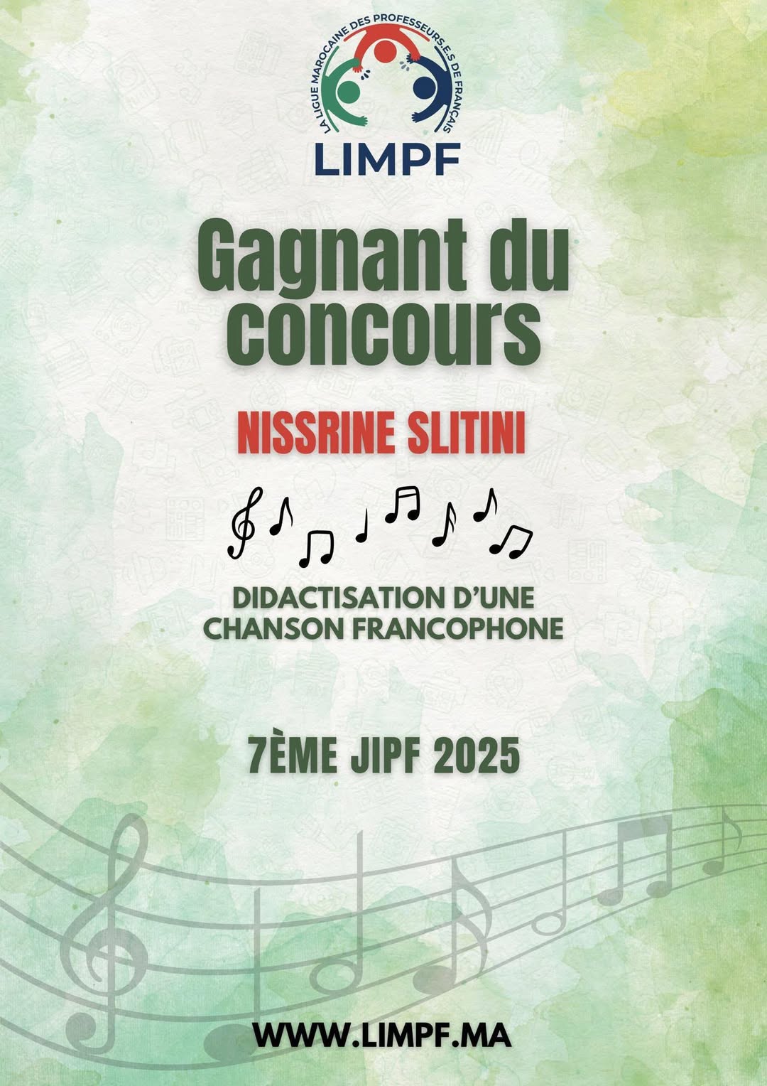 Concours JIPF 2026
