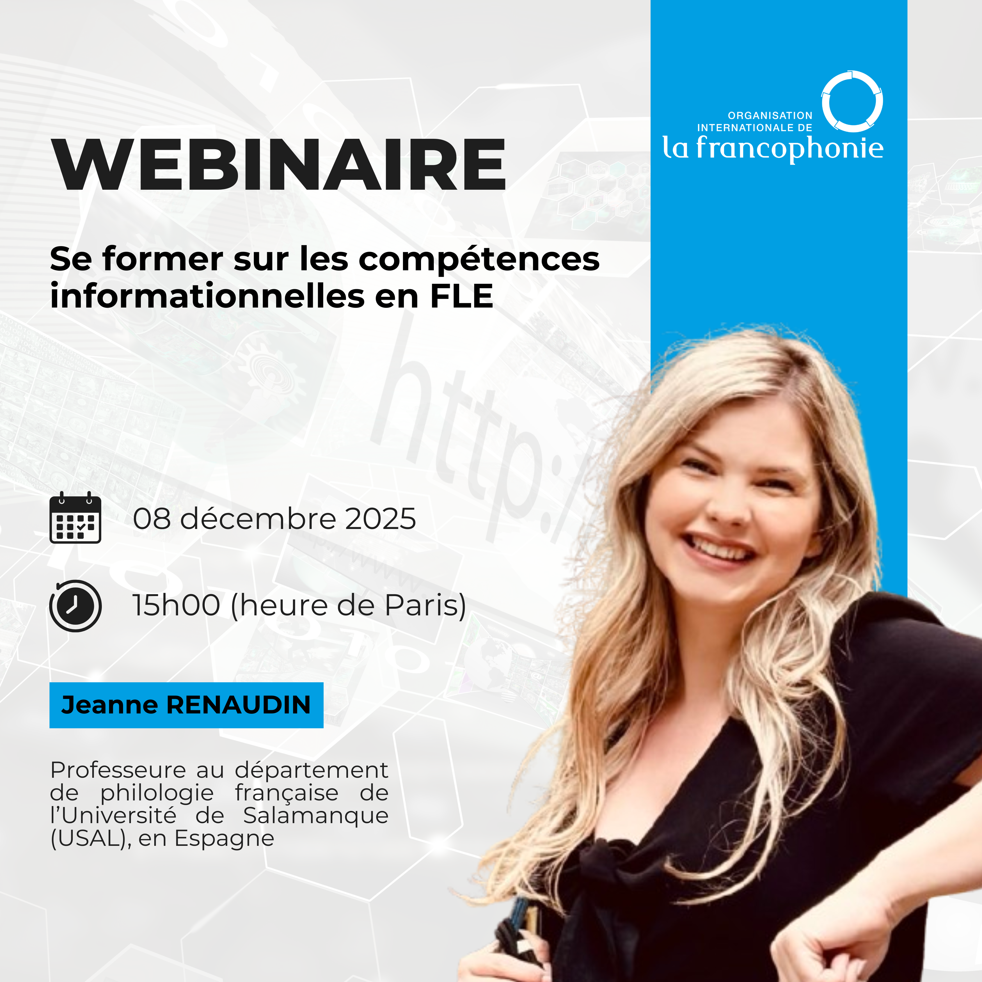 « Les webinaires des profs de FLE » - OIF