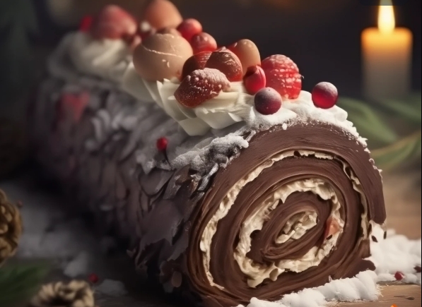 la bûche de noel
