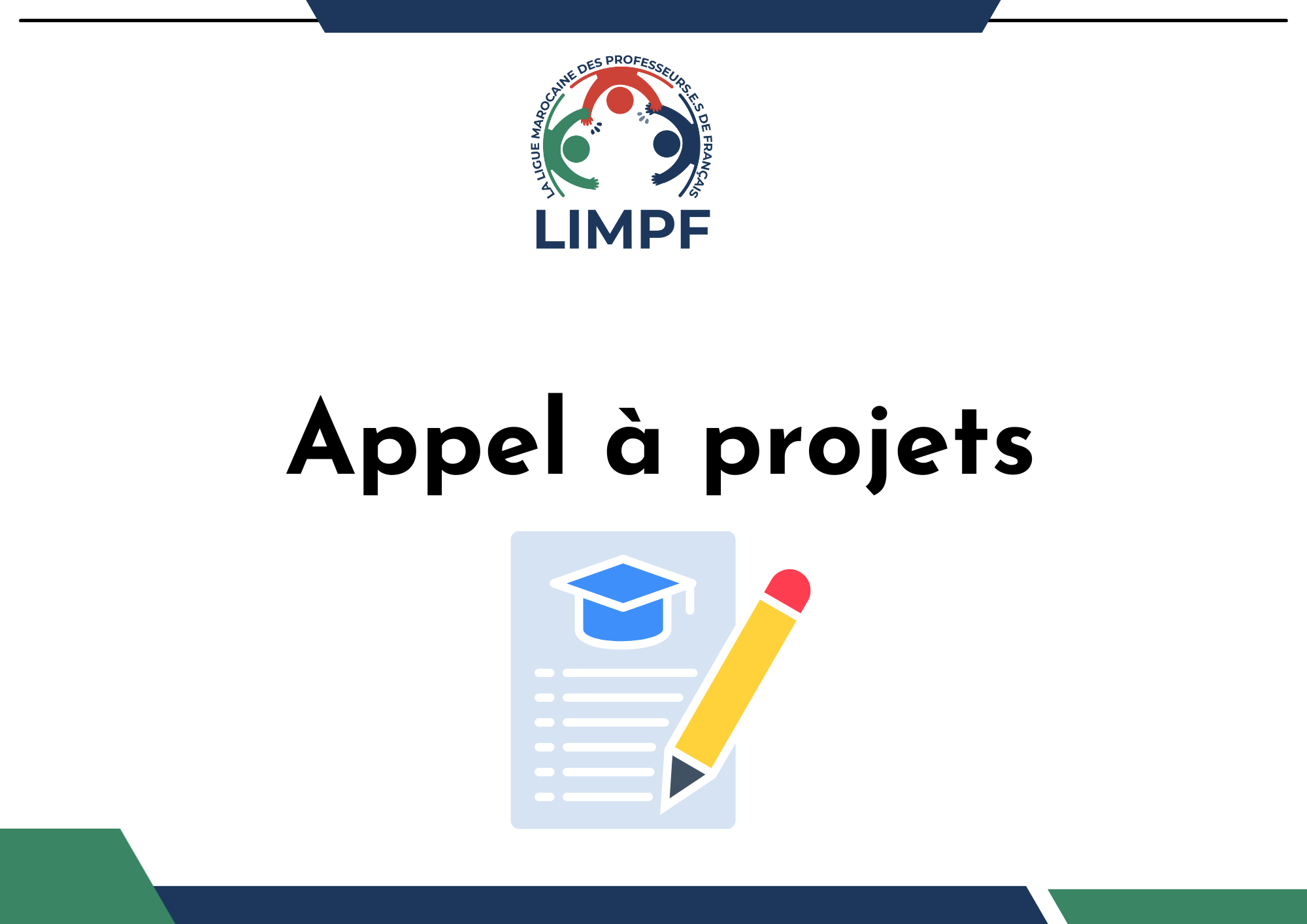 APPEL À PROJETS LIMPF – Sections 2026 