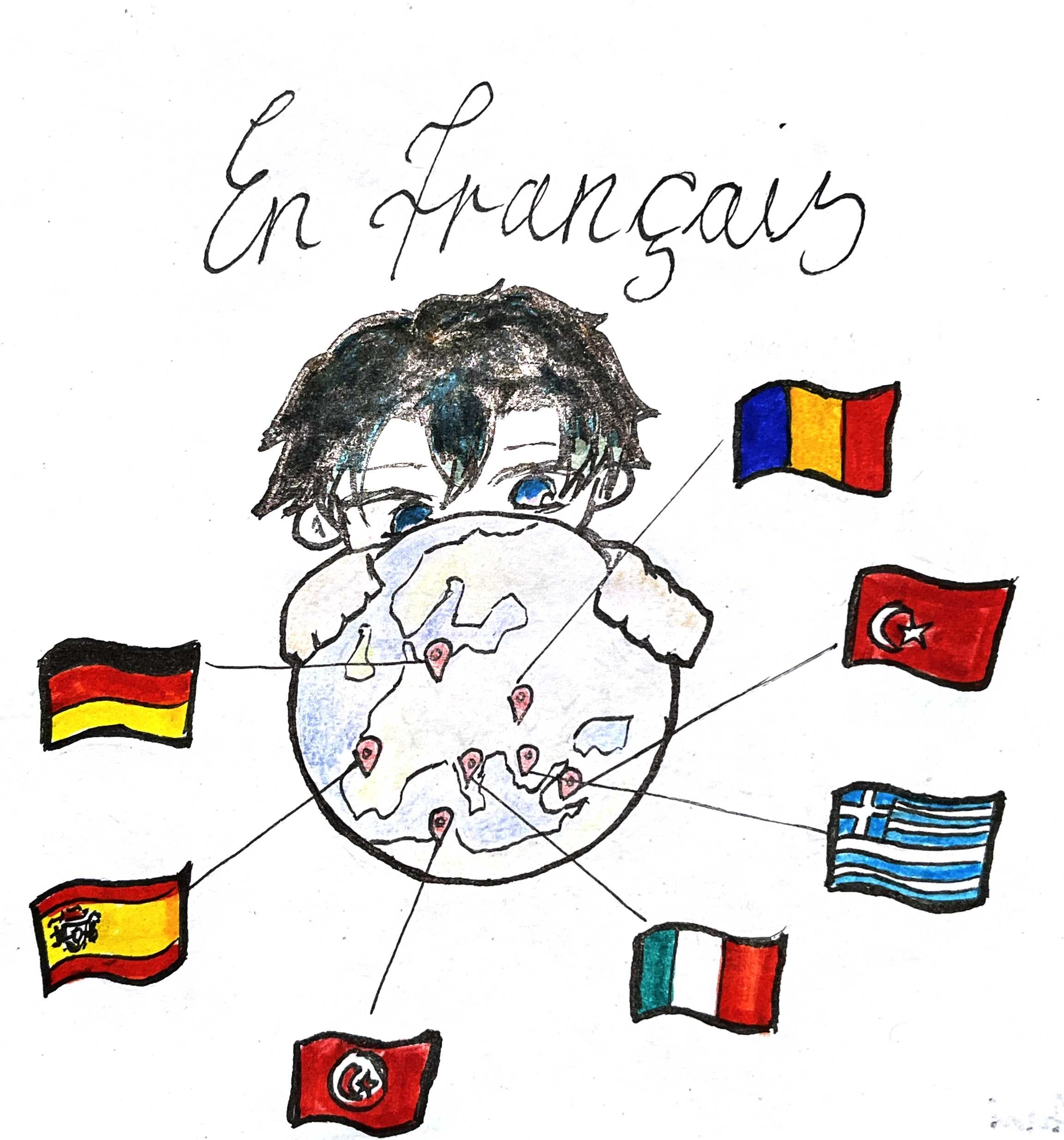 Projet eTwinning "En français, s'il vous plait"