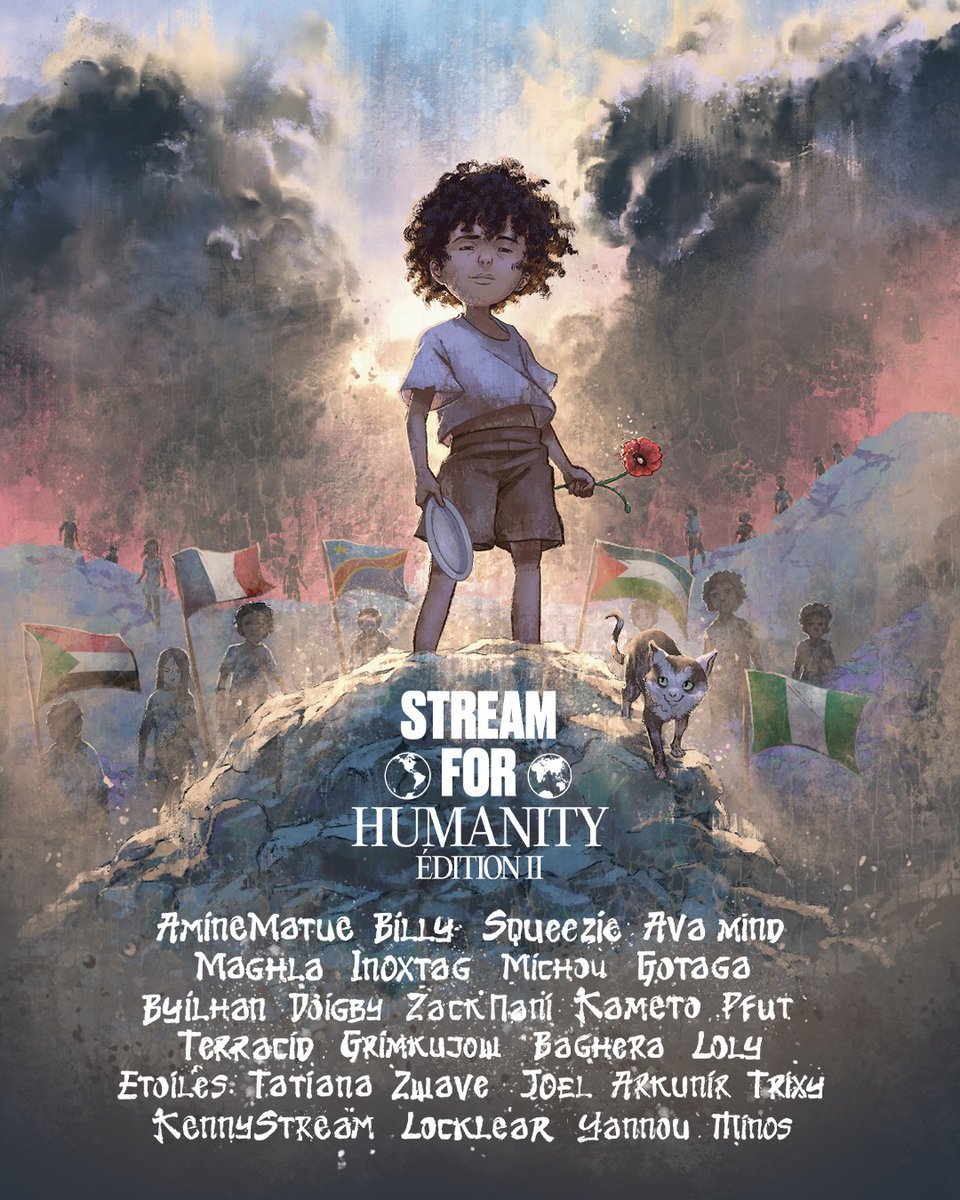 Affiche de l'événement «Stream For Humanity»