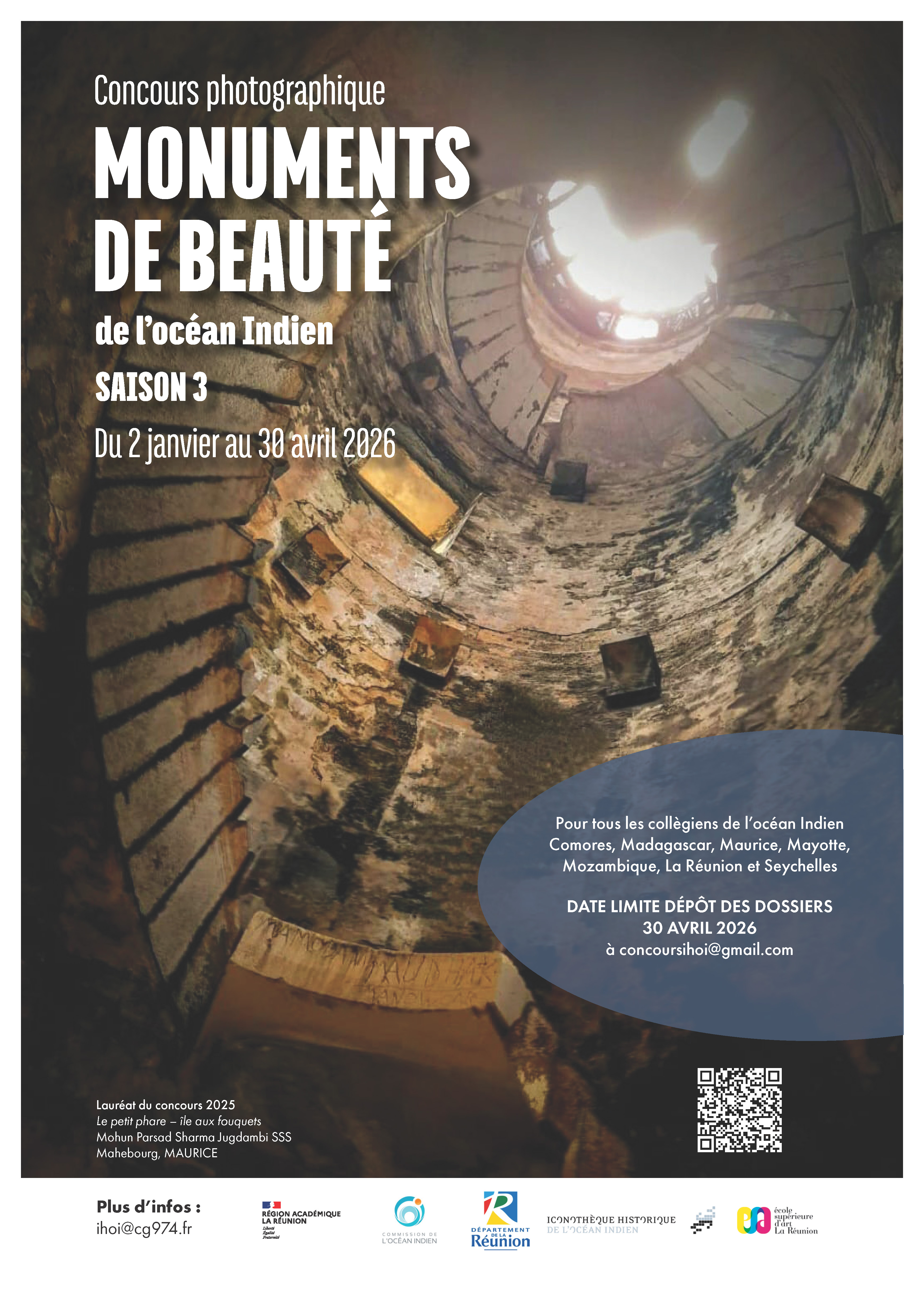 Concours photo régional – Saison 3 « Monuments de beauté de l’océan Indien »