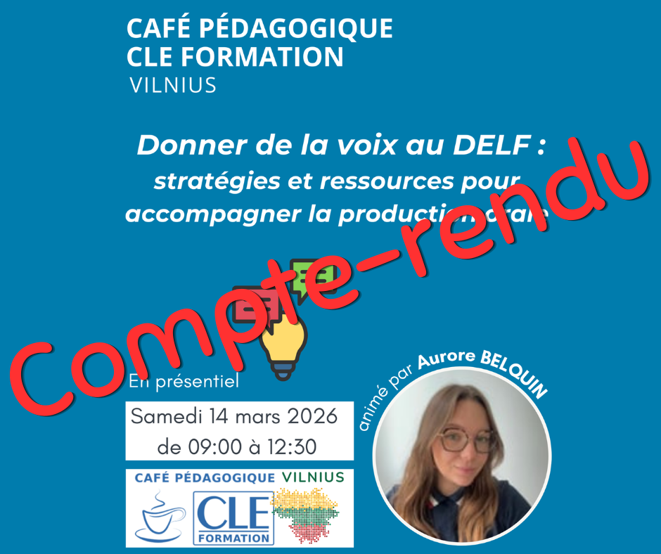 [14 mars/IF] COMPTE-RENDU Café pédagogique
