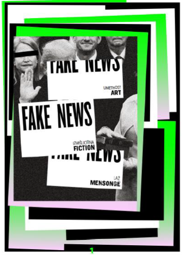 Fake news et l'art