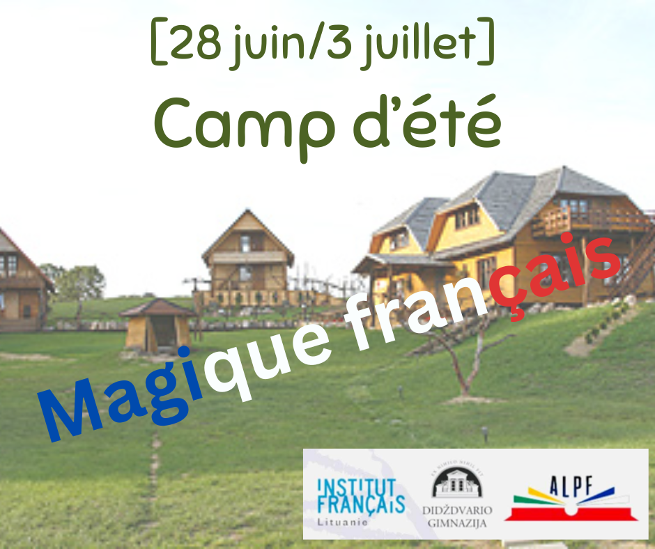 [28Jn-3Jt] Campe d'été "Magique français"