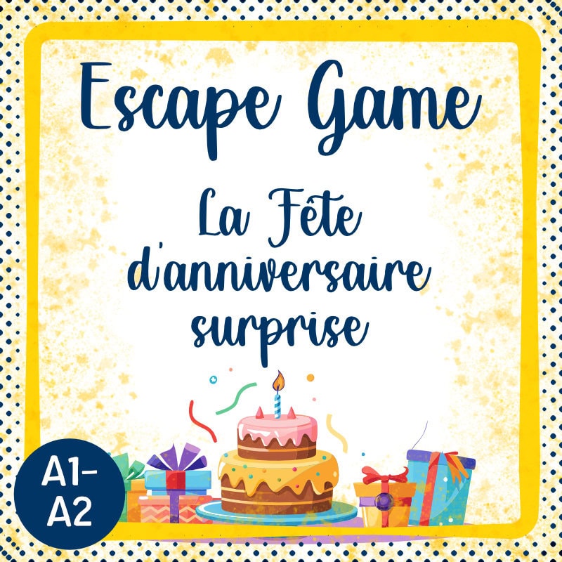 Escape game : la fête d'anniversaire