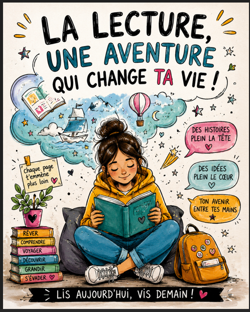 Lire pour grandir et rêver