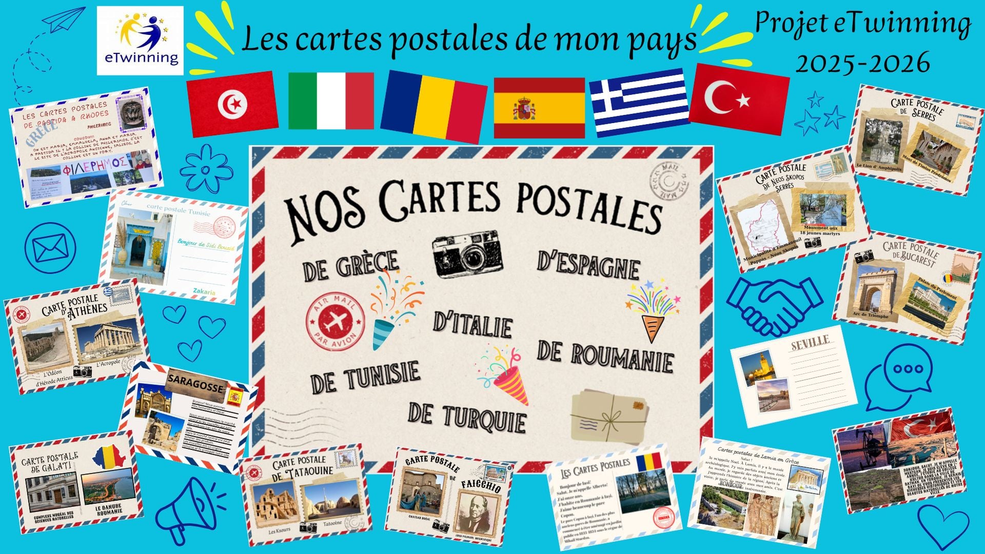 Les cartes postales de mon pays