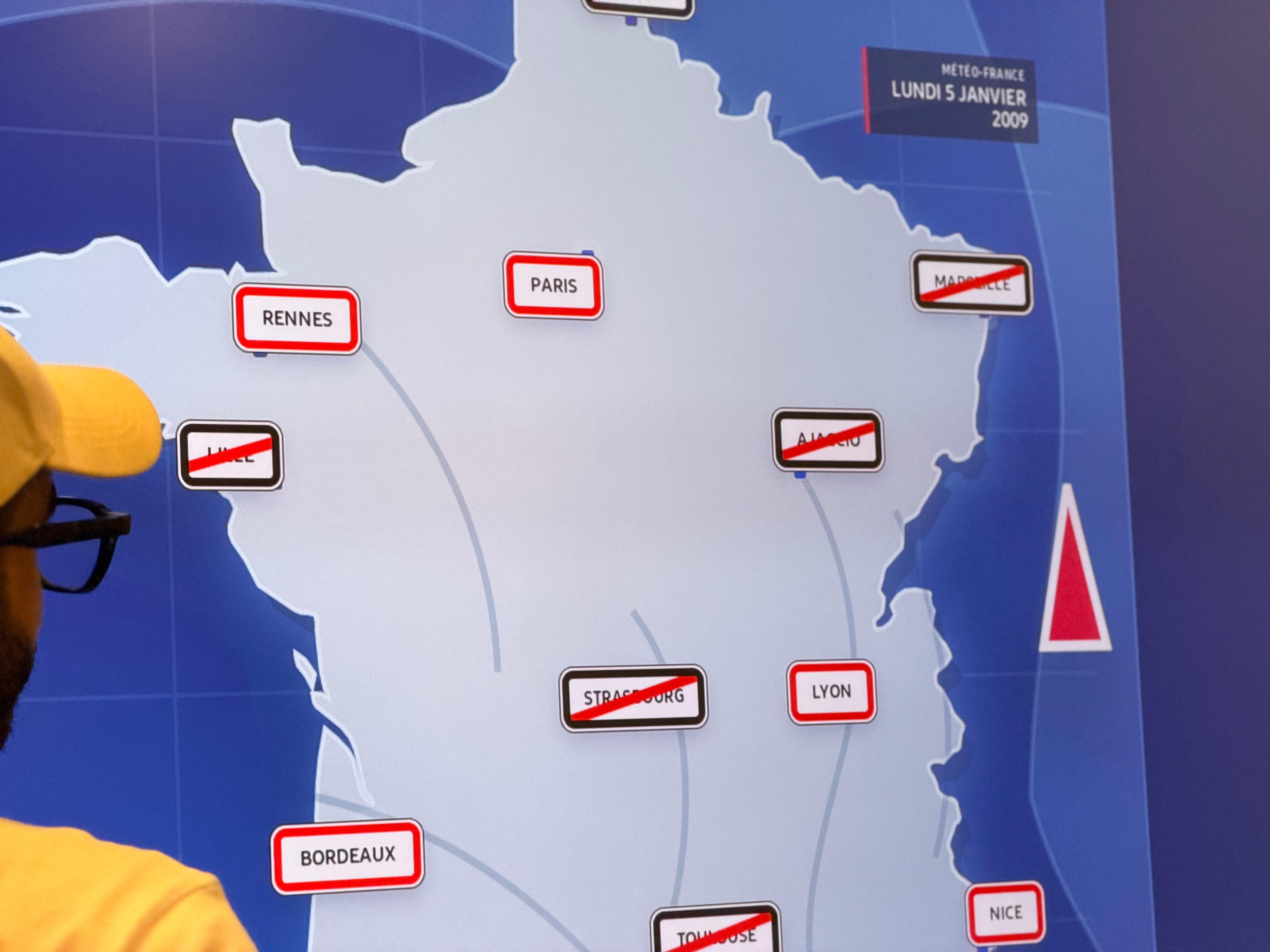 Activité des villes, en classe