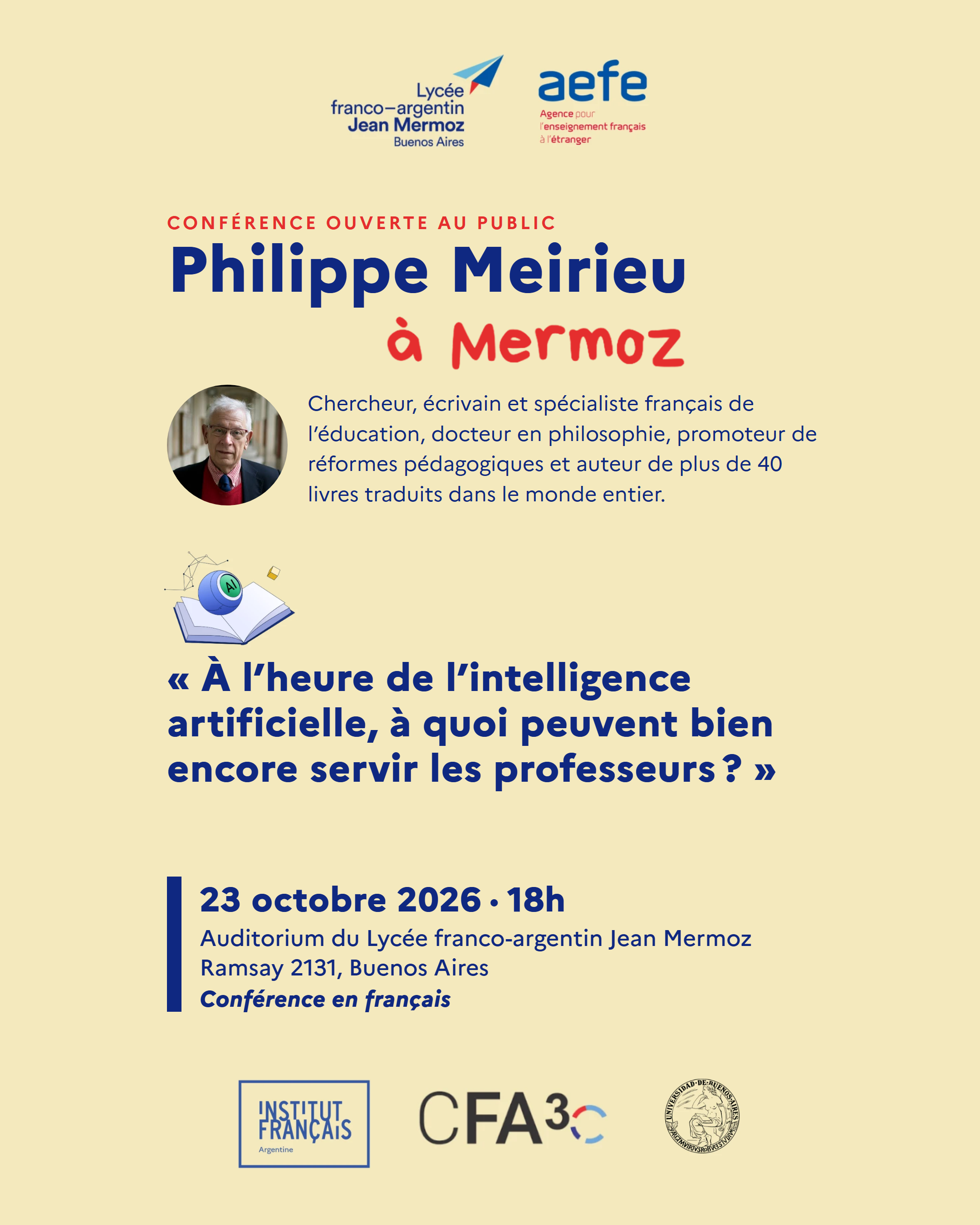 Conférence Philippe Meirieu