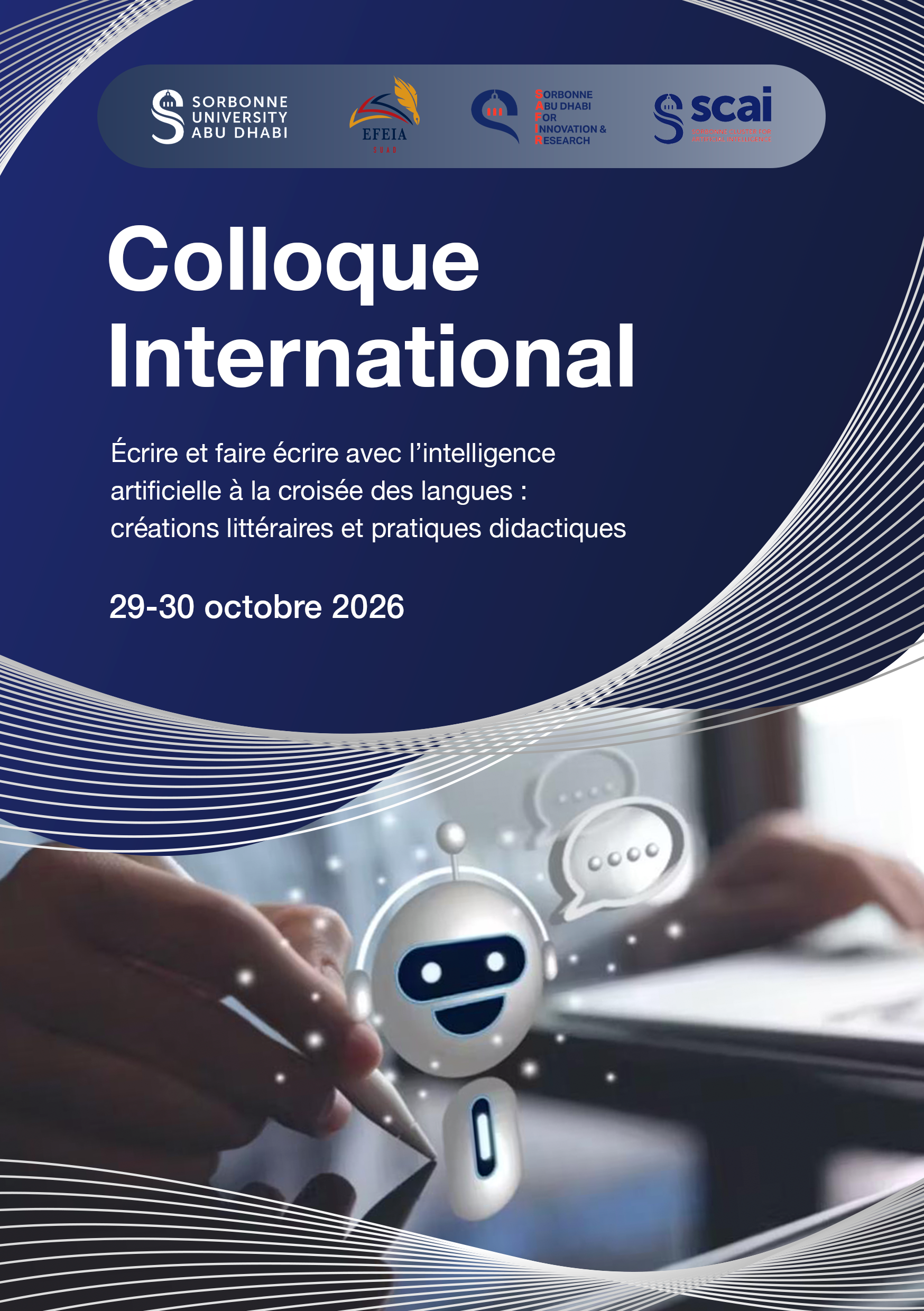 Affiche du colloque EFEIA 2026