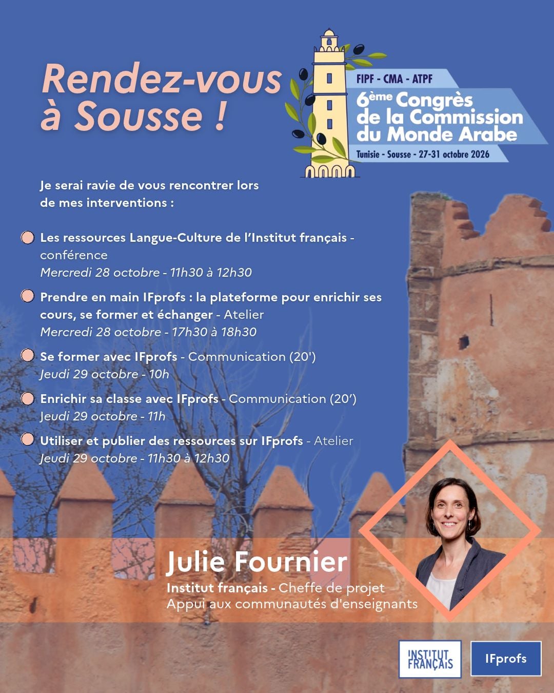 IFprofs vous donne rendez-vous à Sousse en Tunisie !