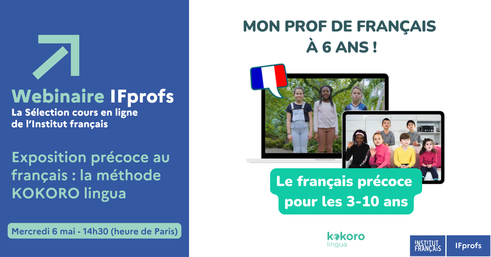 Exposition précoce au français : la méthode KOKORO lingua 